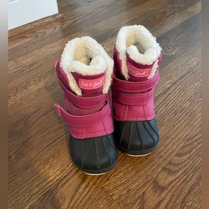 Cat & Jack Pink Snow Boots